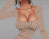 19*BROWN KNIT DRESS
