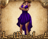 [LPL] Purple SIlk Dress