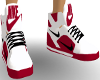 wht/red/blk nikes
