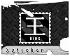 [D King Kanji Stamp