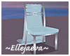 Wedding Aisle Chair Blue