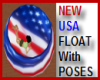 New USA FLoat w/Poses
