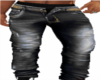 Black Grunge Open Jeans