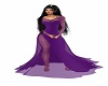 long purple dress