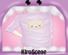 [E]Purpley Bear Sweater