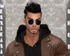 Jacket With Brown Hoodie