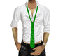 shirt with irish tie