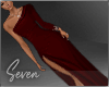 !7 Ophelia Red Gown