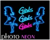 PHOTO Neon BAD GIRLS