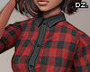 D. H. Buttons Plaid Top!