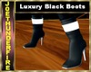 Lux Black/White Boots