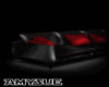 Red Blk Couch