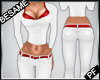 ~B~WHITE RED FIT ~PF~