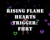 Rising Flame Hearts