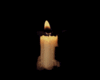 ~a candle burns~