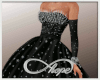 Snowflake Black & Silver