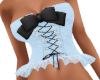 Baby Blue Corset Top