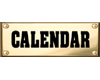 Calendar Plate
