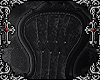 Black velvet ⛧ Chair