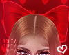 Red Hair Bow