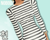 ! Plain Stripey Dress