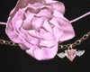 $ chain + rose pink