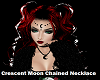 C/Moon Chained Necklace