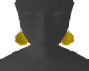 BANANA PUFF EARRINGS