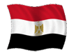 H. Egypt flag Sticker