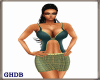 GHDB Dark Sage dress