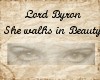 Byron- she walks