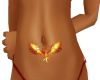 Phoenix Belly Tattoo