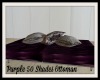 Purple 50 Shades Ottoman