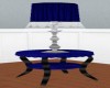 Blue Lamp Table