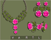 VT | Floral Jewel´s Set