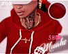 M! Drippin' Hoodie - Red