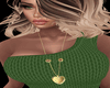 Green Belted Dress