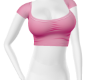 Pink Crop Top