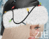 Santa Light Hat Black