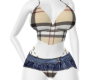Burb mini skirt
