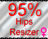 *M* Hips Resizer 95%