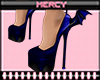 ♥| blue bat heels