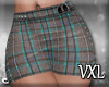 Plaid Mini Skirt VXL