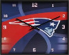 NE Patriots Clock