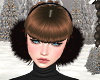 Large Black Ear Muffs~F