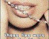Lips, glitter, kiss!.