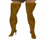 Brown Scroll FW Boots V1