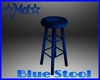 *MV* Blue Stool Chair