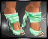 green Wedding Shoes