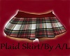 A/L   Spring Plaid Skirt